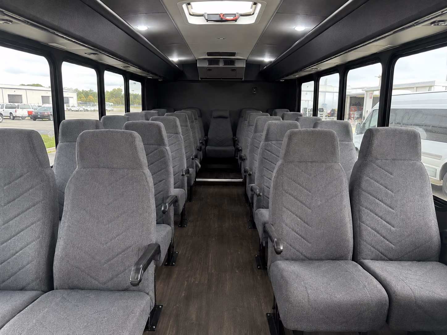 riverside 20 passenger minibus inside