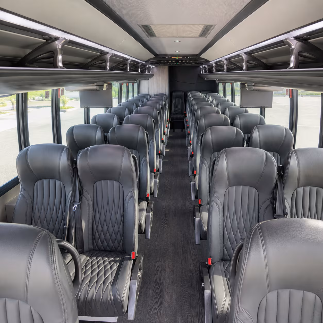 riverside 35 passenger minibus inside