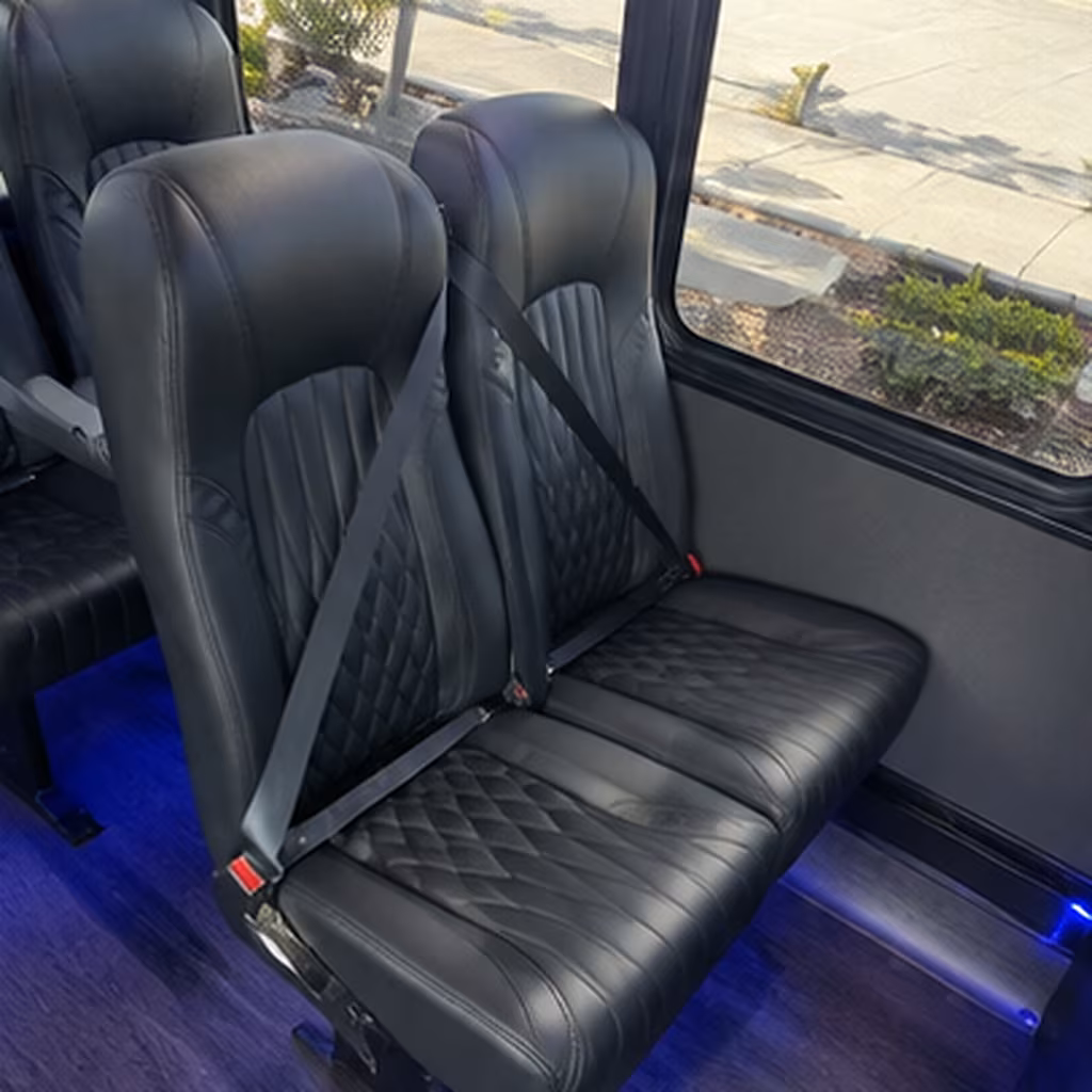 riverside airport transportation onboard seating