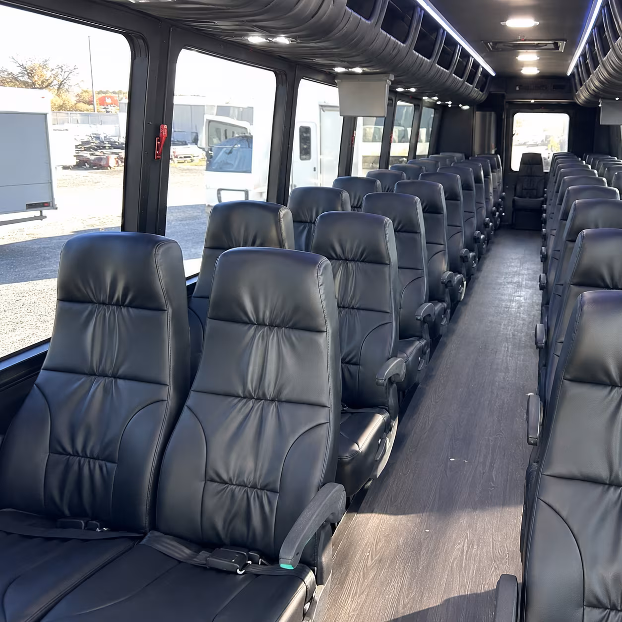 riverside employee transportation onboard seating