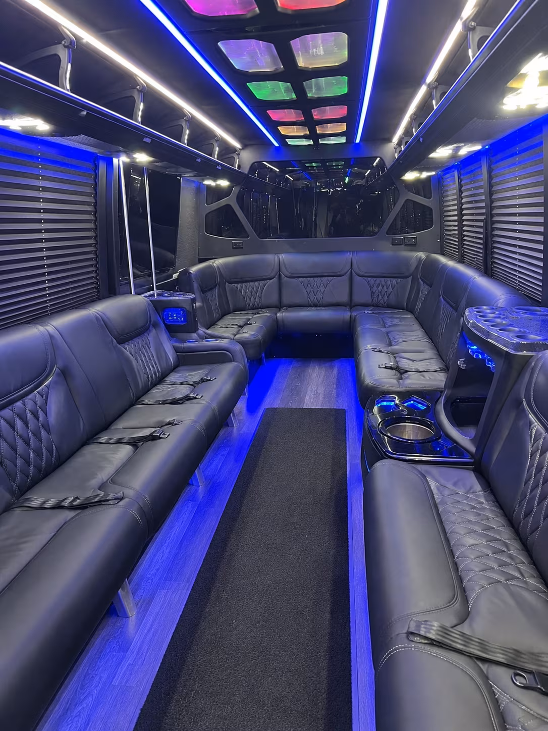 riverside new years eve party bus rental