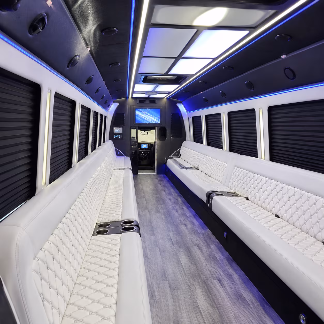 riverside party bus inside