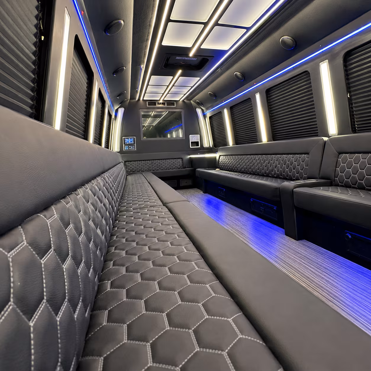 riverside party bus rentals inside