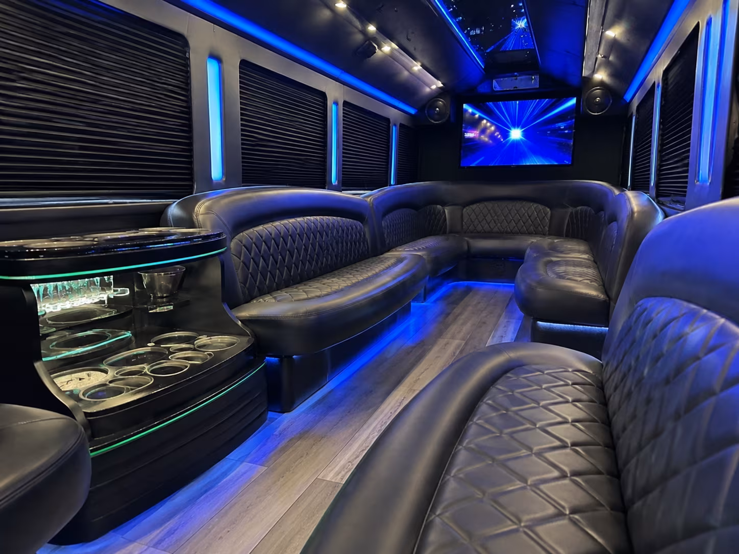 riverside sporting event party bus rental