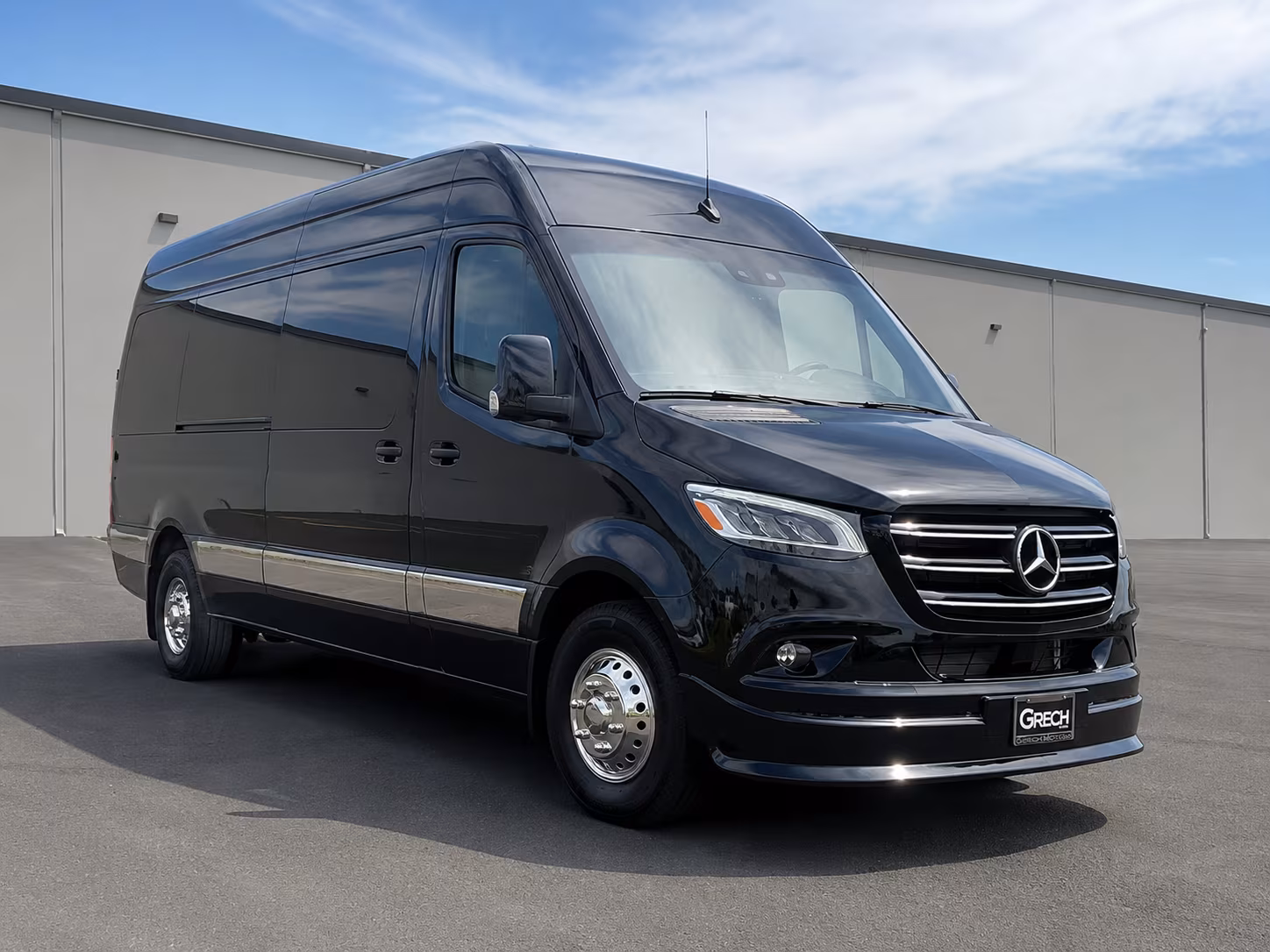 riverside sprinter van with driver