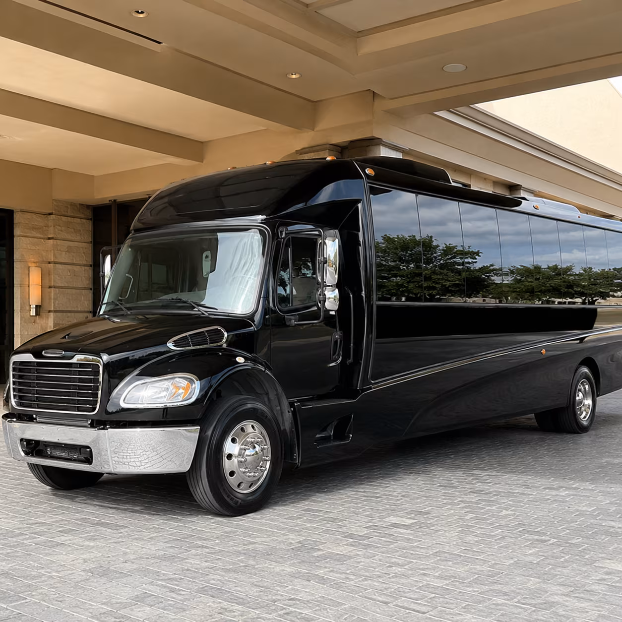 senior shuttle buses for riverside church and faith community programs